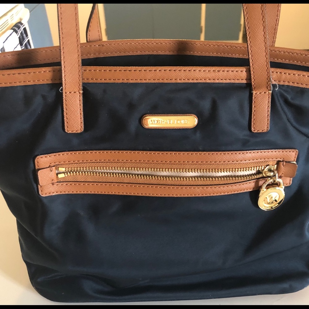 Michael Kors Kempton Tote and Wallet-Nylon
